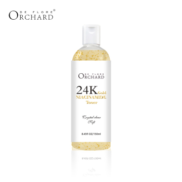 24k Gold Nicotinamide Facial Toner - Organic Anti-Aging Moisturizer
