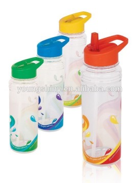 80787 Sport Water Bottle with Flip Straw and Printing body