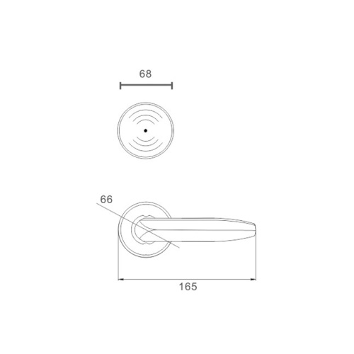 Алюминиевый сплав ABS Hotel Split Lock