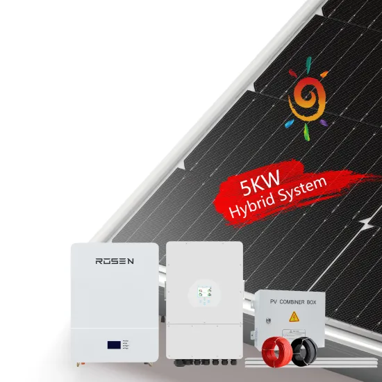 Rosenpv Hybrid Solar Power Lithium Battery Storage System 5KW/10KW for Europe