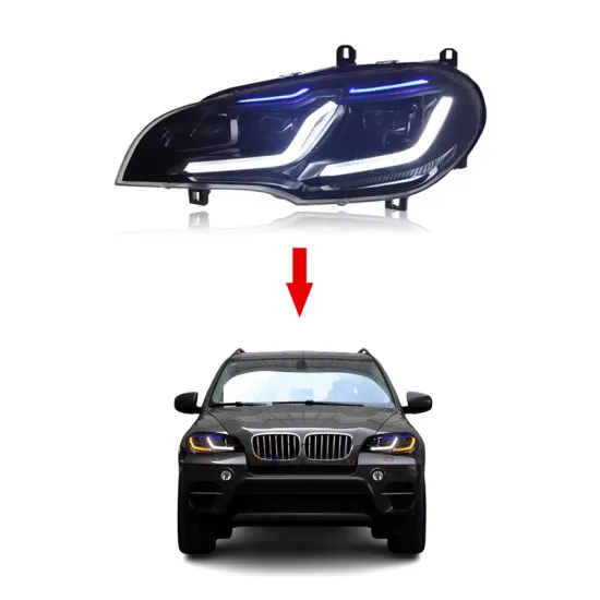 Plug and Play LED Headlights for BMW X5 E70 2007-2013