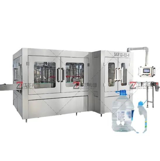 Plastic Water Bottle Filling and Sealing Machine for Purified Water
