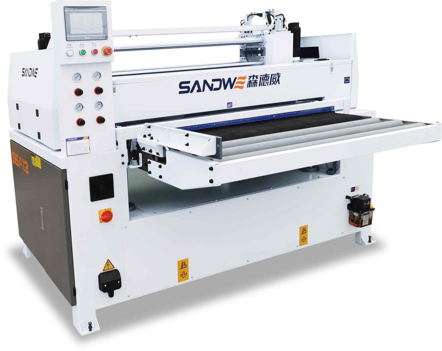 Automatic Steel Round Belt Sander Polishing Machine