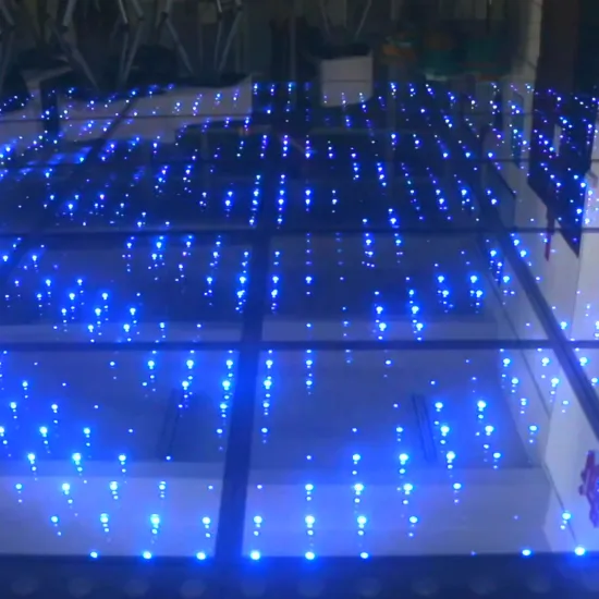 Portable Illuminated LED Dance Floor for Disco, Club, and DJ Events