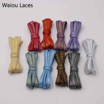 Polyester Flat Shoelaces for Jumpmans, 700, and Converse Shoes - 10 Color Options