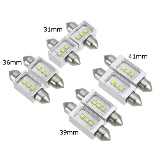 CANBUS Error-Free LED Car Door License Plate Interior Light Bulb