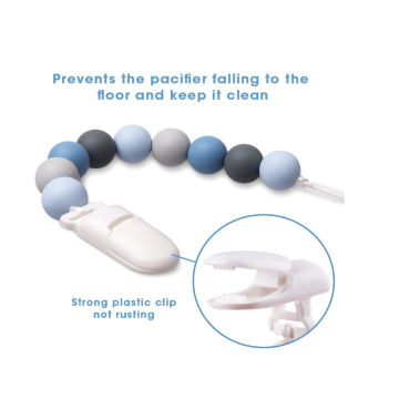 Porte-pince à sucette pour bébé Silicone gratuit BPA