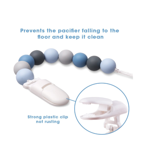 Porte-pince à sucette pour bébé Silicone gratuit BPA