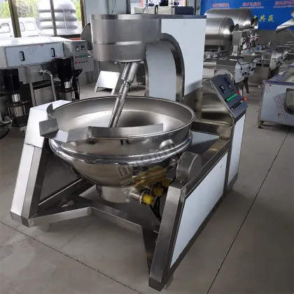 MYONLY Big Fully Stainless Steel Automatic Planetary Fry Wok Cook Machine