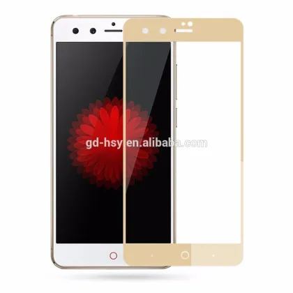 HUYSHE Wholesale Mobile Phone Accessory 9h Hardness 3d full cover Tempered Glass Screen Protector For ZTE Nubia Z11 mini