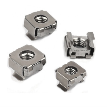 Custom OEM/ODM M3-M10 Galvanized Stainless Steel Cage Nuts Manufacturer