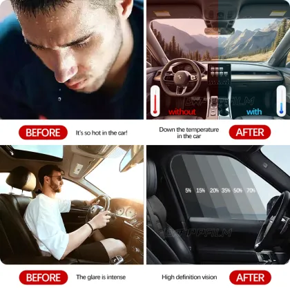 Titanium window film instructions