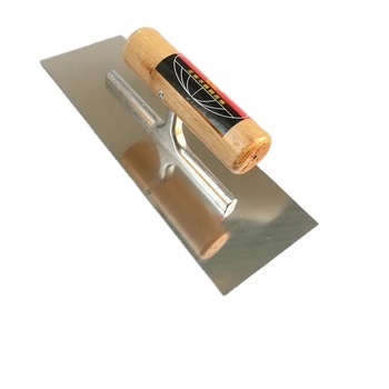Nail-Free Stainless Steel Plastering Trowel with Long Handle