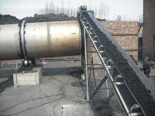 Single Drum Rotary Dryer for Coal Slurry