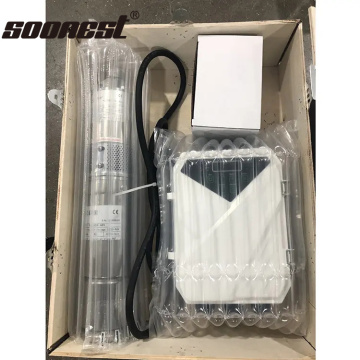 1500W Solar Pump Inverter: 3HP AC Submersible Solar Pump for Bore Depths up to 50m