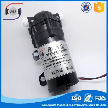 Factory price home using RO water purifier Long lifetime booster pump with ROHS/CE/FCC certificate