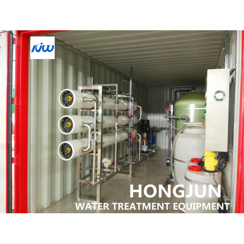Estação de tratamento de água de osmose reversa móvel 15m3/h mobile