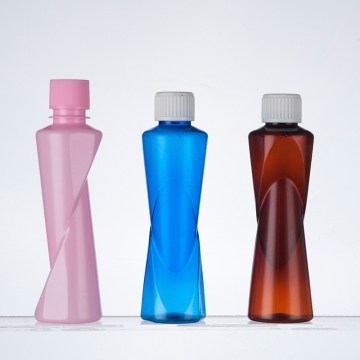 Special Design 200ml PET Plastic Juice Bottle for Beverage Packaging