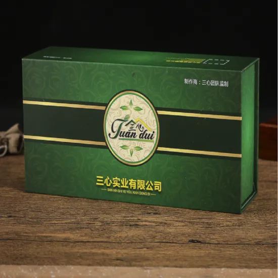 Professional custom - made tea gift boxes.