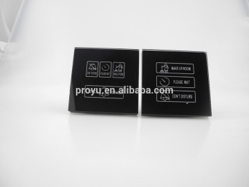 Digital Touch Screen Switch with door bell button PY-RM02