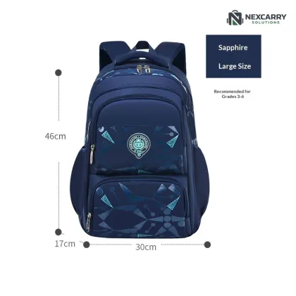 Spacious Side Fridge Backpack for Elementary Students