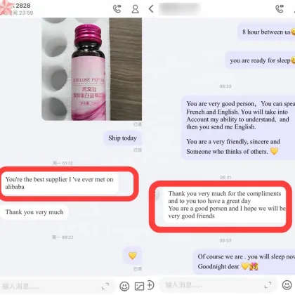 OEM/ODM Whitening Skin Pure Nicotinamide Collagen Drink