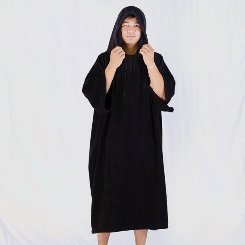 Adult recycled fabric changing robe
