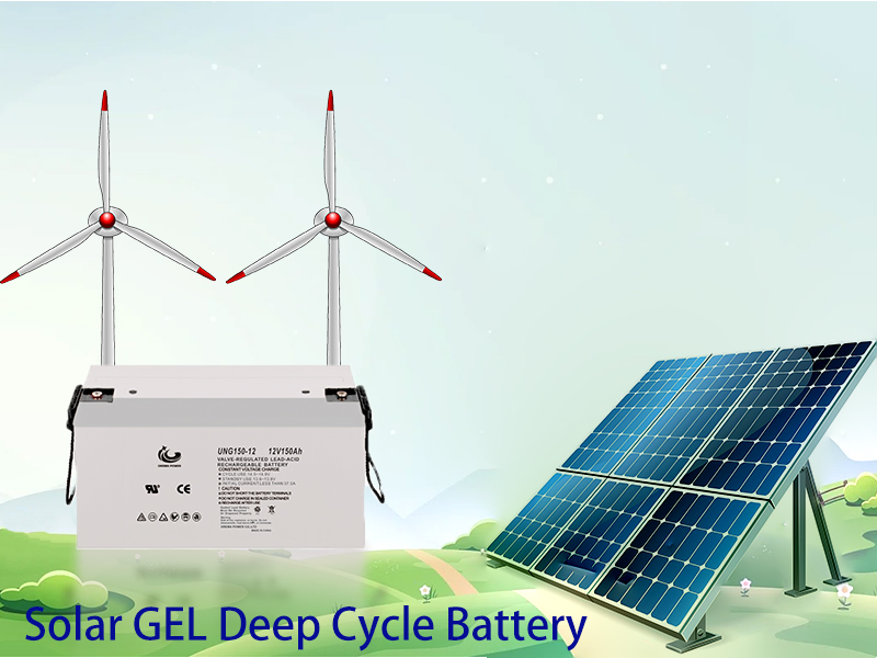 Solar GEL Deep Cycle Battery656