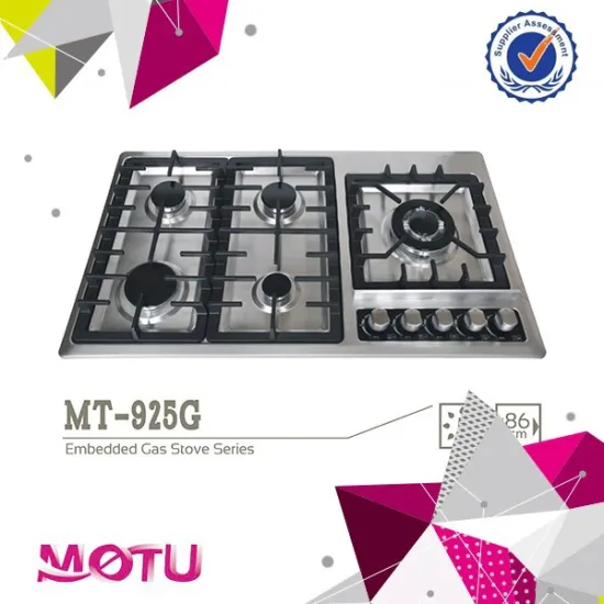 kitchen cabinet designs gas cooker part with 5 burner
