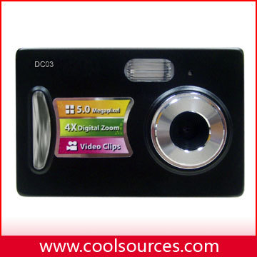 5MP Slim Digital Camera