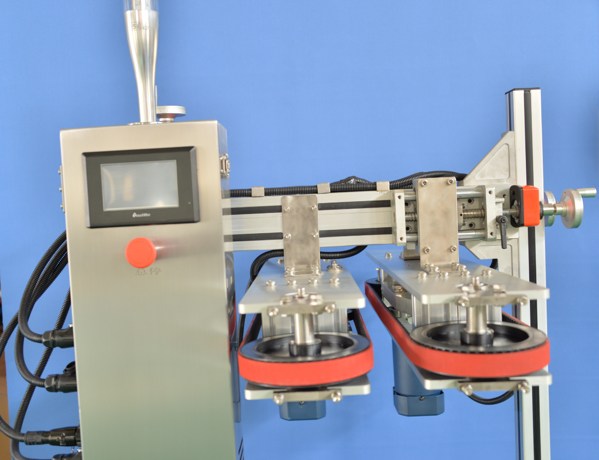 Internal pressure detection machine for bottles