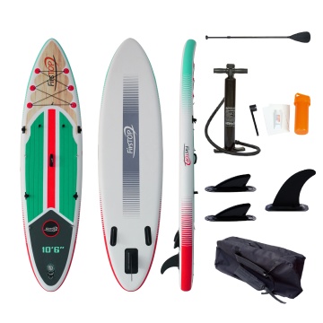 CE Certified Durable PVC Material Wood SUP Board Inflatable Stand Up Paddle Board