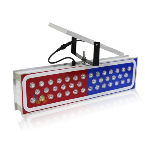 solar powered led traffic flashing strobe light