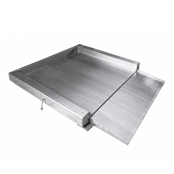 Sistema automático de báscula de piso industrial