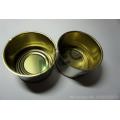 Empty food tin can round type