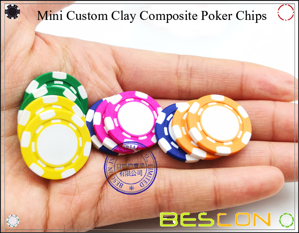 Bescon New Style Clay Chip with Custom Sticker-15