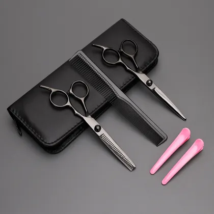 Professional Barber Hair Cutting Scissors Grooming Scissors Set
