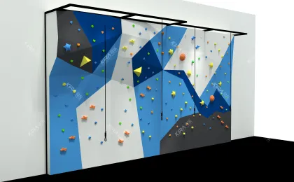 Outdoor Rock Climbing Equipment: Kids Playground Climbing Wall