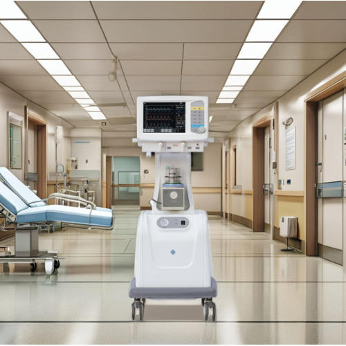 MEIDI Medical Breathing Apparatus Mobile Active Good Price ICU Ventilator