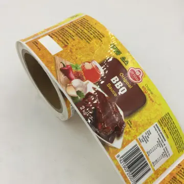 Roll Custom Waterproof Food Label Bottle Sticker