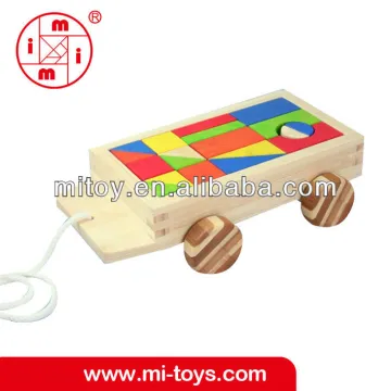 bamboo toys blocks car