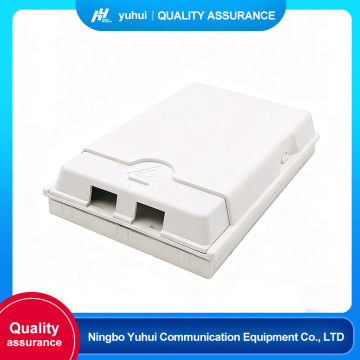 Wall hanging indoor 2-core FTTH terminal box
