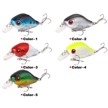 High Carbon Treble Hook Crankbait Cardumen Fishing Lure Packaging