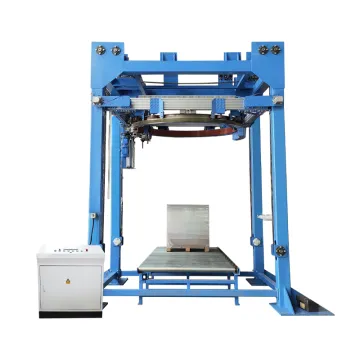 high speed Rotary orbital ring pallet Wrapping Machine