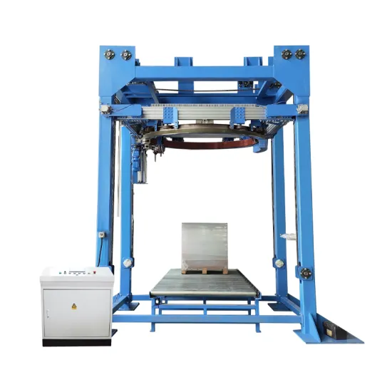 high speed Rotary orbital ring pallet Wrapping Machine