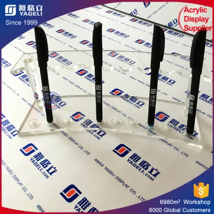 Home decorative clear transparent acrylic pen holder