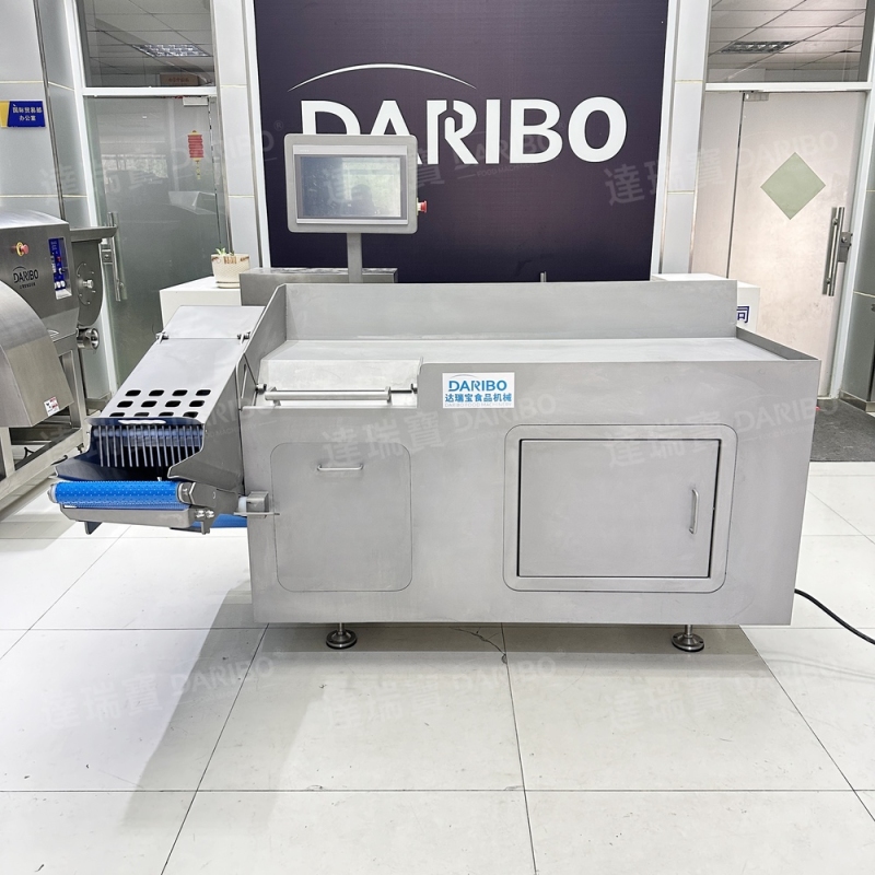 Large Capacity Chicken Bone Cube Dicer/Slicer Machine for Frozen Meat Cube Cutting