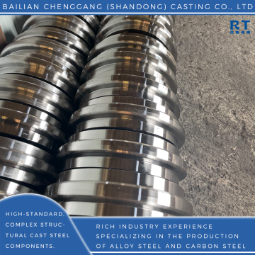 Heavy Duty Cast Steel Idler for Rail Systems