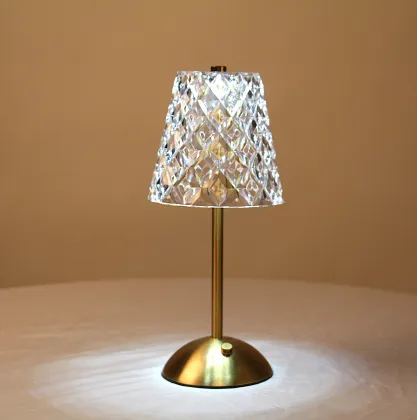 Crystal retro table lamps
