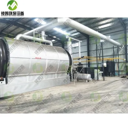 Pyrolysis Waste Disposal System  to Fuel Technology